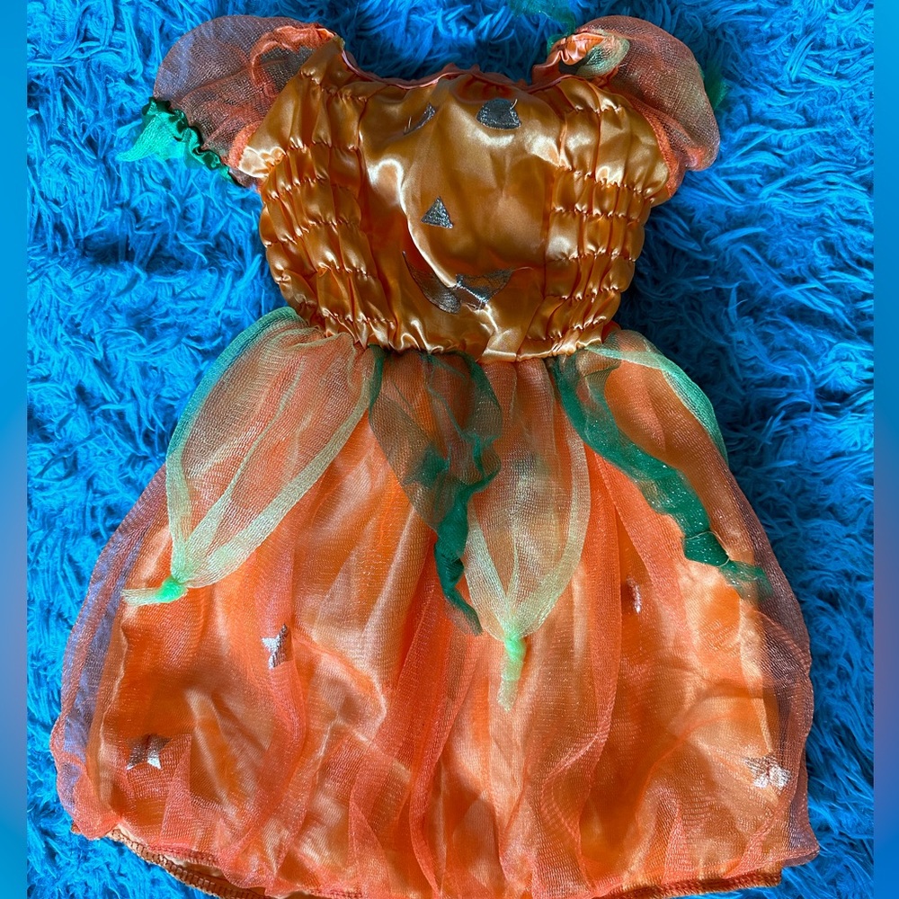 Halloween Pumpkin Fairy Costume For toddler girl